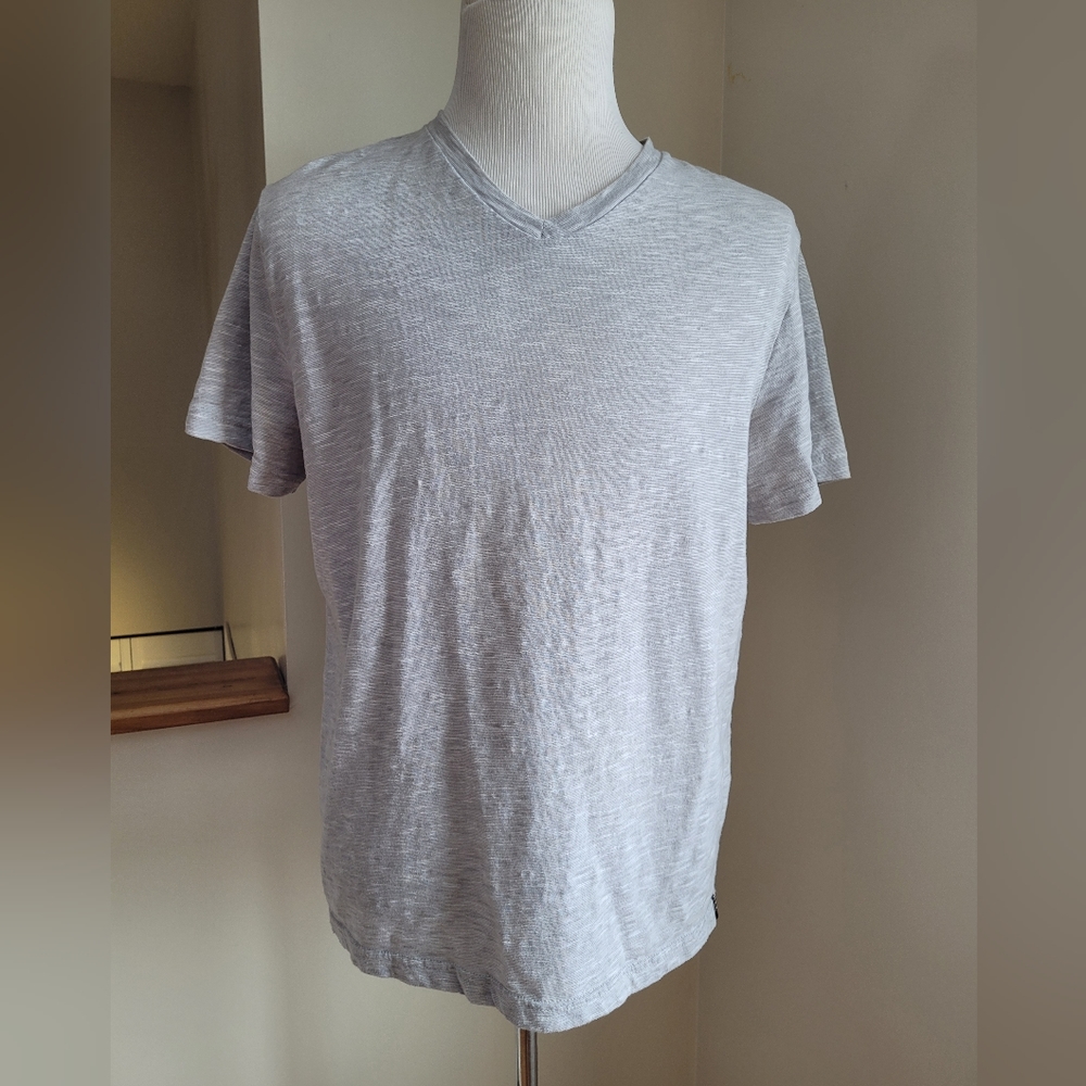 Tony Hawk Grey‎ V Neck T shirt, XXL